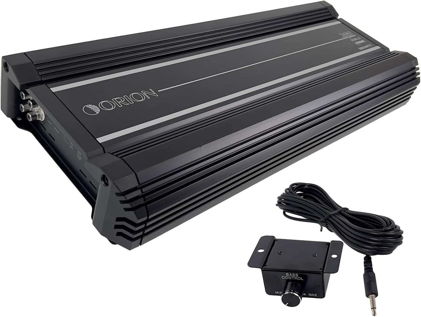 Orion XTR Series XTR2500.2 High Power Class A/B 2-Channel Amplifier - 2500W RMS, 2/4 Ohm Stable, High/Low Pass Crossover, Bass Boost Control, MOSFET Power Supply, Bass Knob Included, Made in Korea