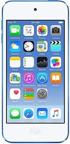 Apple iPod touch 64GB WiFi MP3 Player 6th Generation - Blue (Renewed)