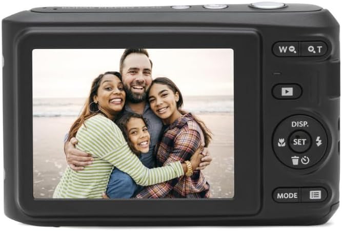 Kodak PIXPRO FZ45 Friendly Zoom Digital Camera (White) Bundle with 32GB SD Card and AA Batteries (4-Pack) (3 Items)