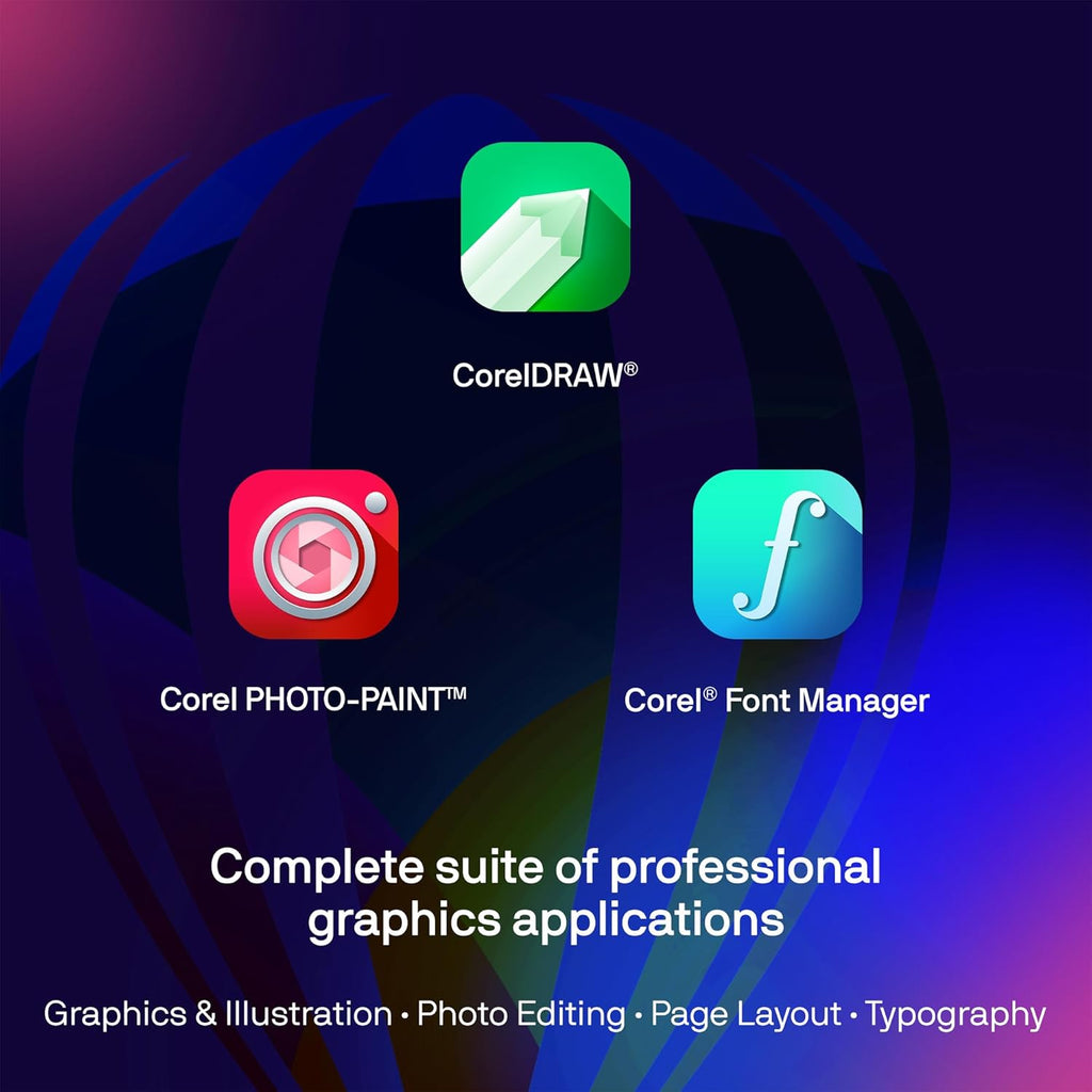 CorelDRAW Graphics Suite 2026 | Graphic Design Software for Professionals | Vector Illustration, Layout, and Image Editing PC/Mac Download