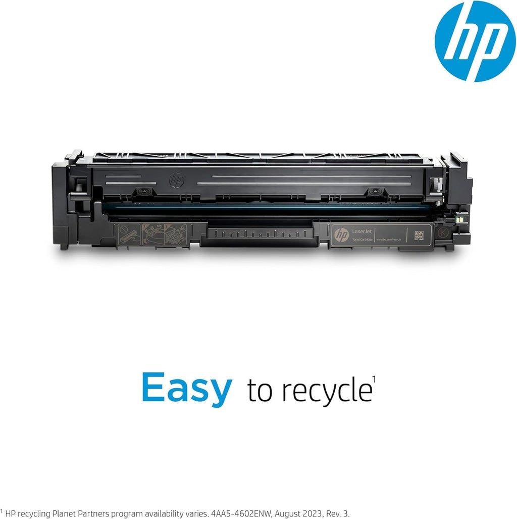 HP 210A Toner Cartridge 4-Pack (Black, Cyan, Magenta, Yellow) | Compatible Color LaserJet Pro 4201 & MFP 4301 Series Printers | W2100AQ1 Combo Pack