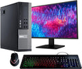 Dell Optiplex 9020 Desktop Computer PC, Intel Quad-Core i5, 500GB HDD Storage, 8GB DDR3 RAM, WiFi, 20 in Monitor, RGB Productivity Bundle, Windows 11 Pro (Renewed)