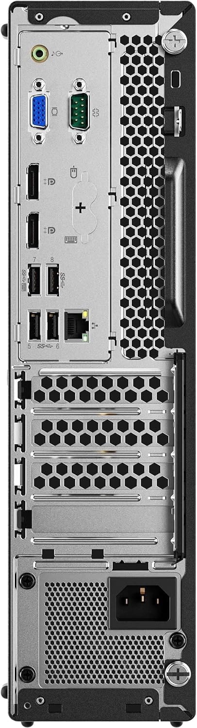 Lenovo ThinkCentre M920S SFF Desktop Computer, 8th Gen Hexa Core i5-8500, 32GB DDR4 RAM, 1TB SSD, VGA, DP, Keyboard and Mouse, WiFi, BT, Windows 11 Pro (Renewed)