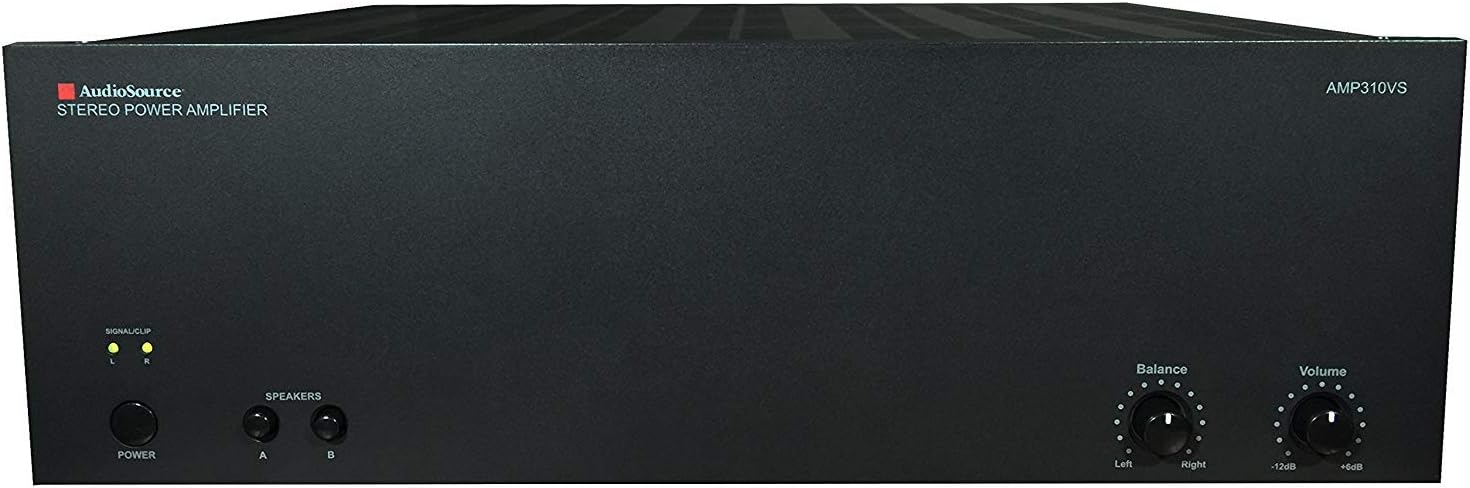 AudioSource Analog Amplifier, Stereo More Power A Amplifier AMP310VS for Home Sound Systems