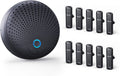 Conference Speaker and Microphone, 10 AI Mics 360° Voice Pick Up & Noise Reduction, USB Speakerphone for 10-15 People Conference Room, Compatible with Multi-Leading Platforms, Zoom, MS Team