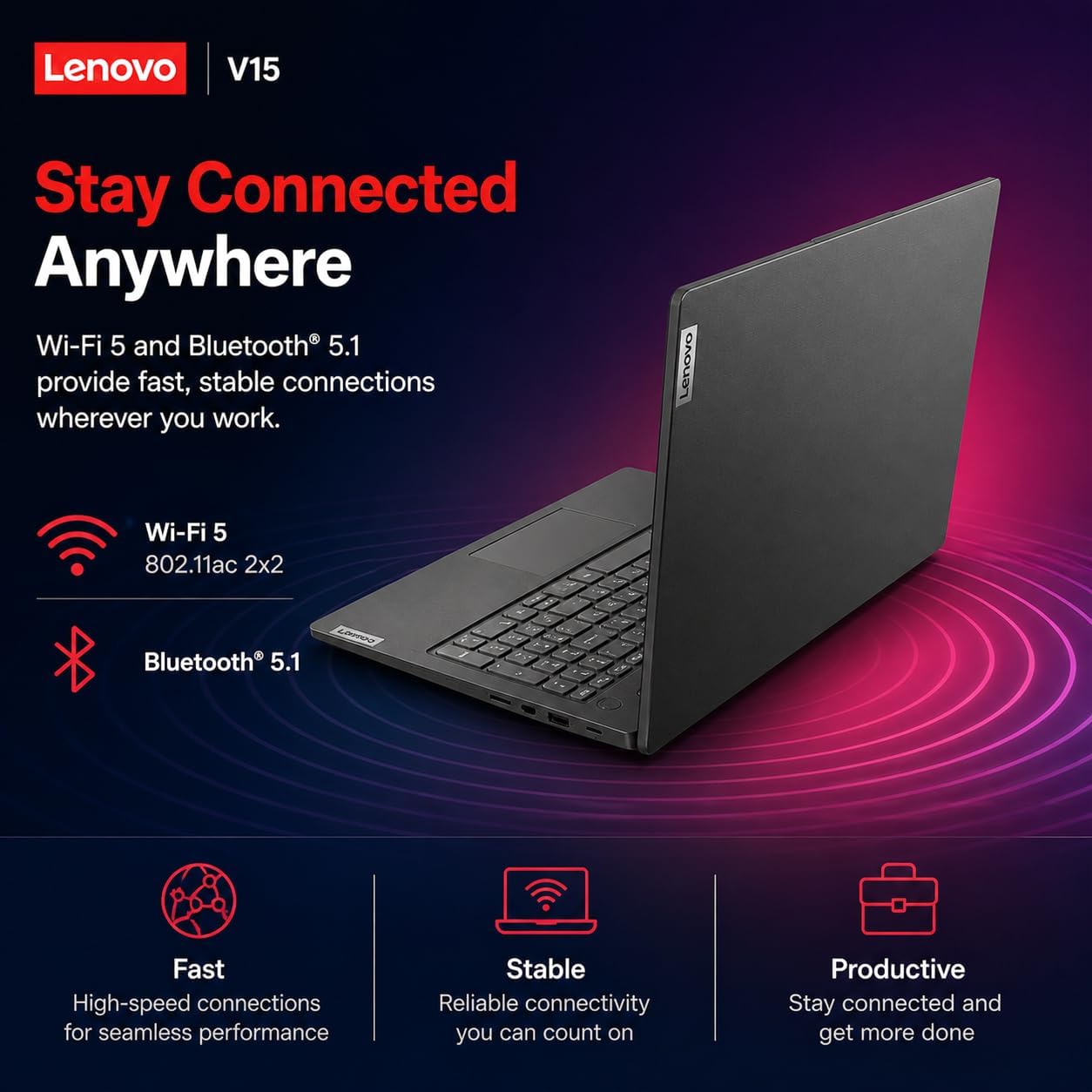 Lenovo New 15.6" FHD Business Laptop(2026-2027 Premium Edition), Powerful AMD Ryzen 3 7320U(Beats i7-1065G7) CPU, 16GB DDR5, 256GB PCIe, 14.5-Hour Battery Life, Windows 11 Pro with MS 365 for Web