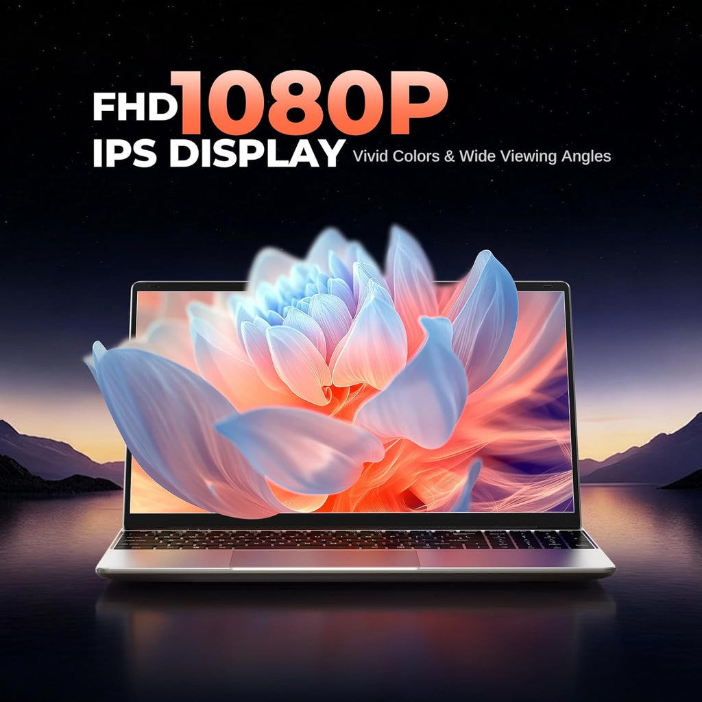 2026 Windows 11 Pro Traditional Laptop Computer, 16GB RAM 256GB SSD for Business Office Student School College, 15.6" FHD IPS Display, Lightweight Portable with Office 365, 4H Battery, 3.5 lbs