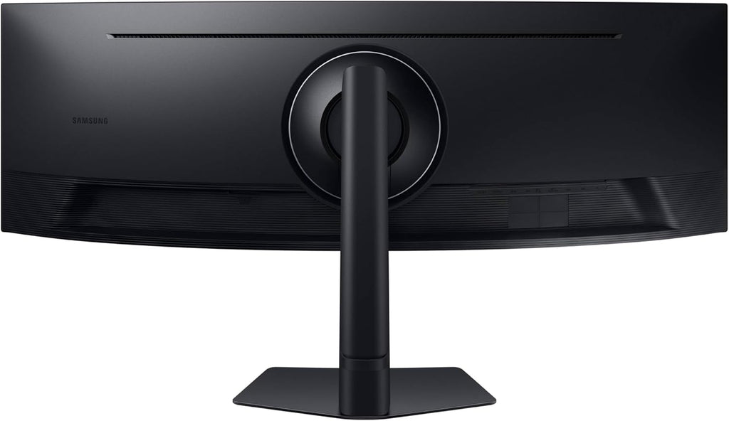 Samsung 49” Business Curved Ultrawide Dual QHD Computer Monitor, USB-C, DisplayPort, HDMI, 120Hz, VESA DisplayHDR 400, Built-in Speakers, Height Adjustable Stand, Eye Care, LS49C954UANXZA, 2024