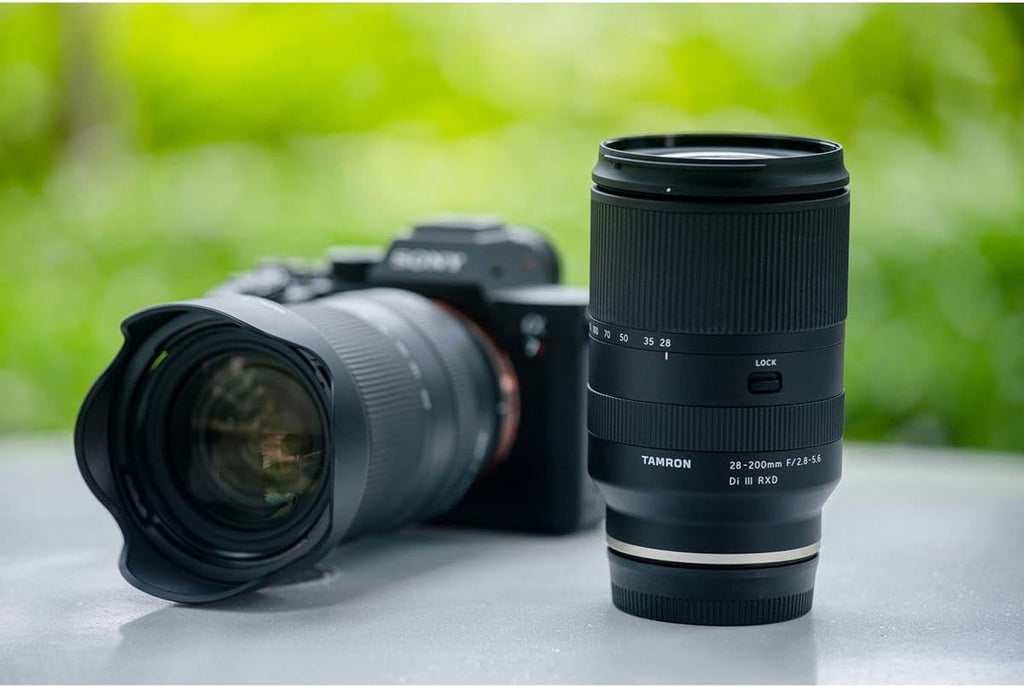 Tamron 28-200 F/2.8-5.6 Di III RXD All-in-One Lens for Sony Mirrorless Full Frame/APS-C E-Mount, Model Number: AFA071S700, Black