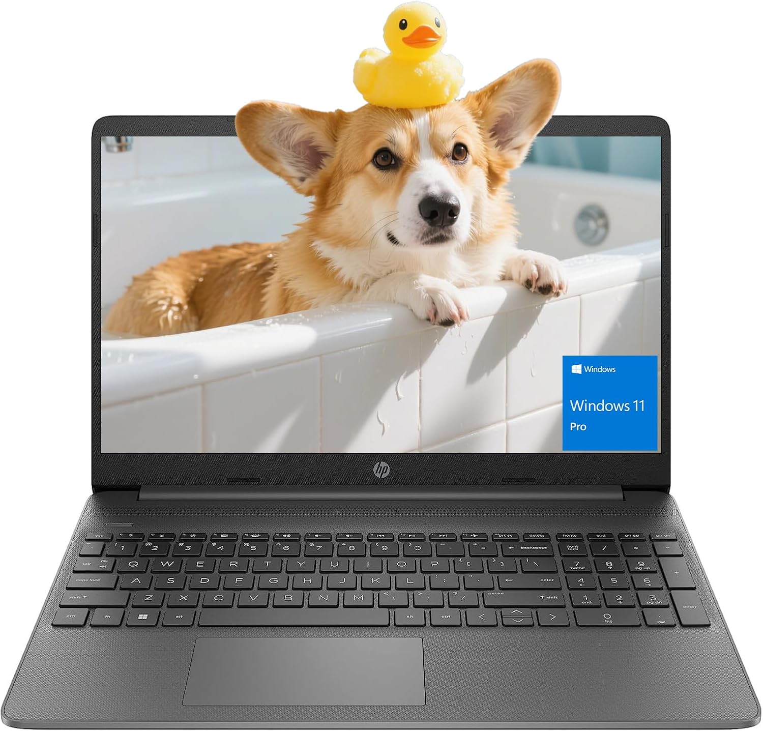 HP 15.6" FHD Display Laptop, 16GB RAM, 1TB PCIe SSD, Windows 11 Pro, Intel 6-Core Processor, Numeric Keyboard, HDMI, USB-C, Webcam, Wi-Fi 6, Fast Charge, w/BWE Accessories