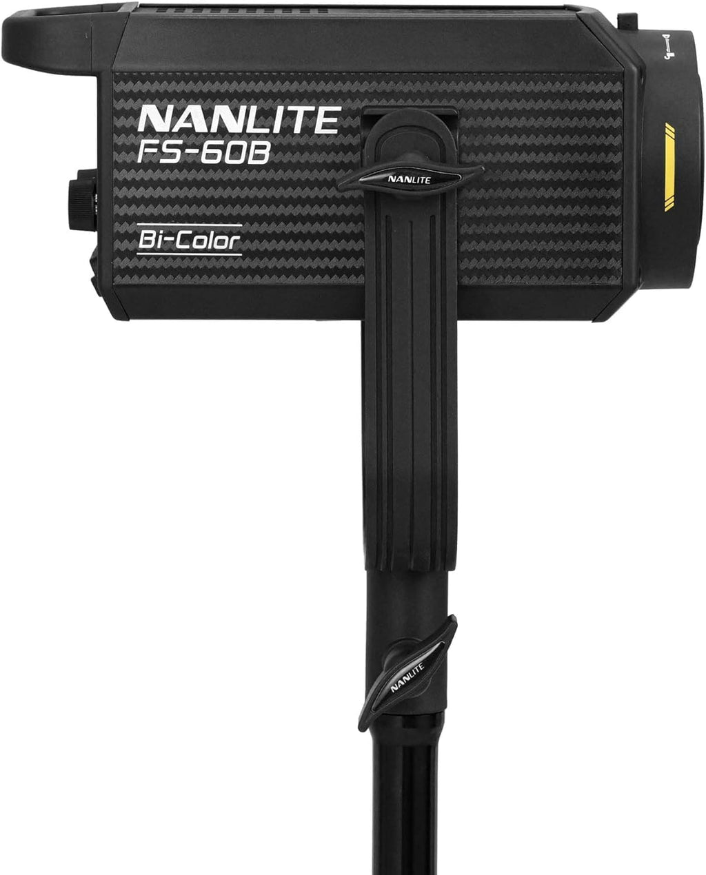NANLITE FS-60B 70W Bi-Color LED Spotlight, Compact Camera Mount Photography Continuous Lighting with APP Control, CRI≥96 TLCI≥97, for YouTube Studio, Filmmaking, Live Streaming