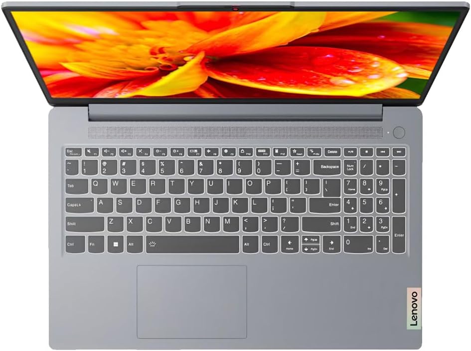 Lenovo IdeaPad Slim 3 15.6" Full HD Touchscreen Laptop – AMD Ryzen 7 5825U, 16GB Memory, 512GB SSD, Arctic Grey