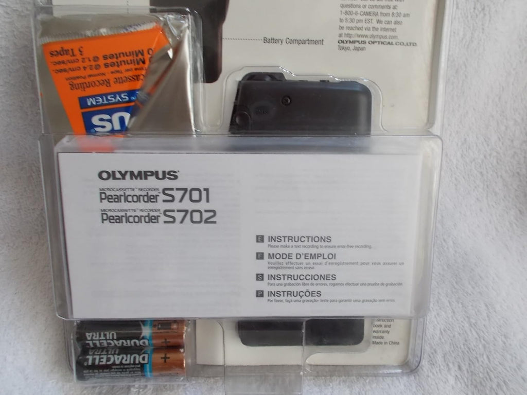 Olympus S701 Pearlcorder Microcassette Recorder