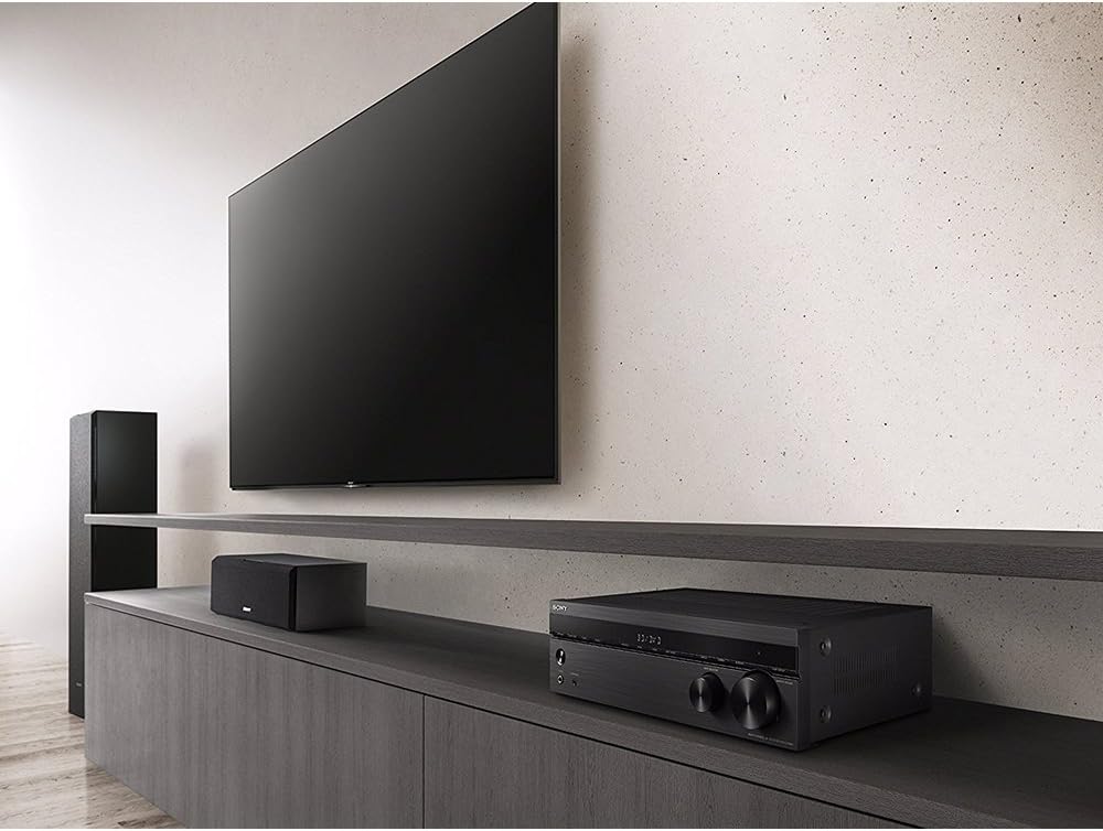 Sony STRDH590 5.2 Multi-Channel 4k HDR AV Receiver with Deco Gear HDMI Cable Bundle