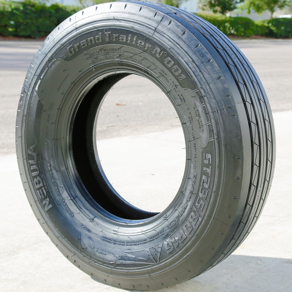 Nebula Grand Trailer-N' 001 All Steel Heavy Duty Premium Trailer Radial Tire-ST235/80R16 235/80/16 235/80-16 130/126L Load Range H LRH 16-Ply BSW Black Side Wall