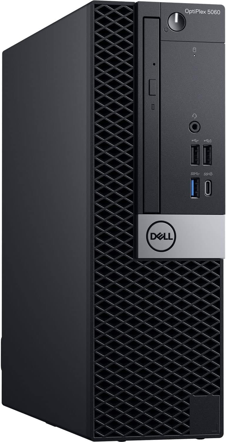 Dell Optiplex 5060 Desktop Computer | Hexa Core Intel i5 (3.2) | 16GB DDR4 RAM | 1TB SSD Solid State | Windows 11 Professional | Home or Office PC (Renewed), Black