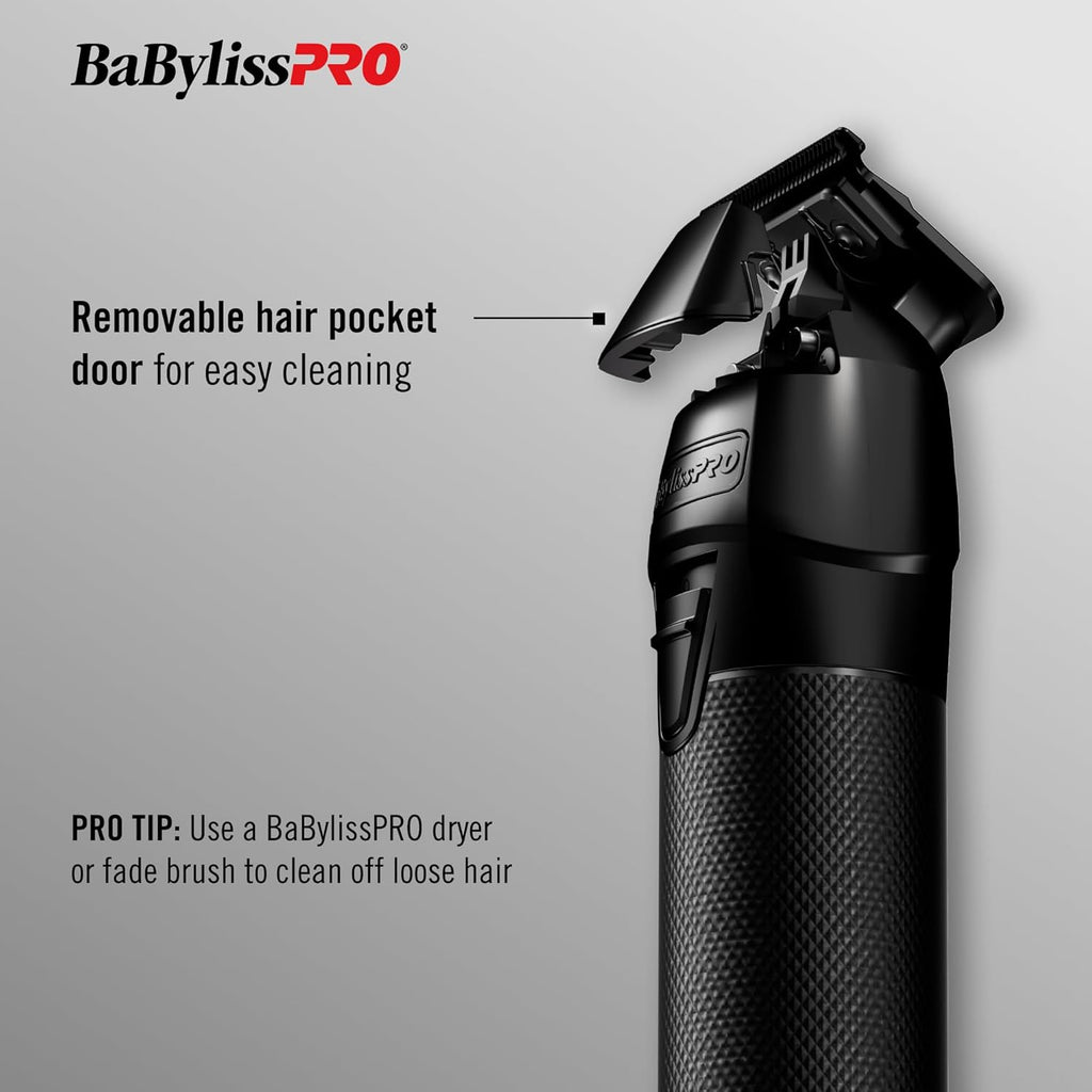 BaBylissPRO FXONE Professional Cordless Outlining Trimmers for Men with Interchangeable Battery