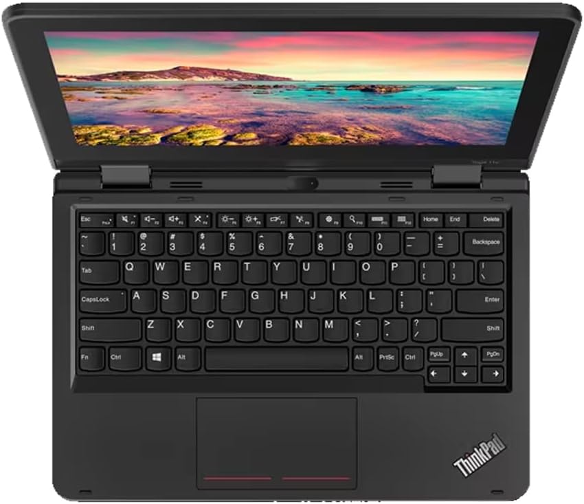 Lenovo ThinkPad Yoga 11E 5th Gen 11.6"" Touch Intel Pentium Silver N5030 8GB RAM 128GB SSD Windows 11 Home (Renewed), Black