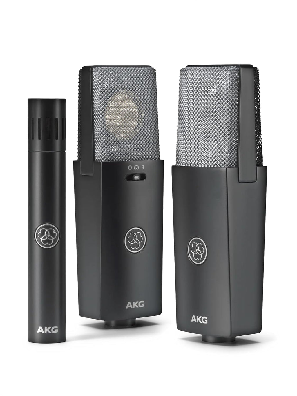AKG C104 Professional Large Diaphragm Cardioid Condenser Microphone – XLR Studio Mic for Podcasting, Streaming, Broadcasting & Music Recording, Low Noise, High SPL, Sustainable Design