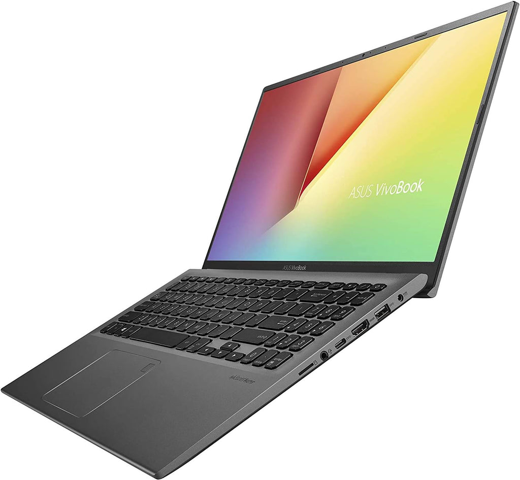 ASUS Vivobook 15.6” FHD Laptop 2-Core AMD Ryzen 3 3250U AMD Radeon Graphics 4GB DDR4 512GB NVMe SSD USB-C w/DP 802_11_BGN BT Webcam HDMI1.4 Backlit KB Fingerprint Windows 10 Pro w/RE USB