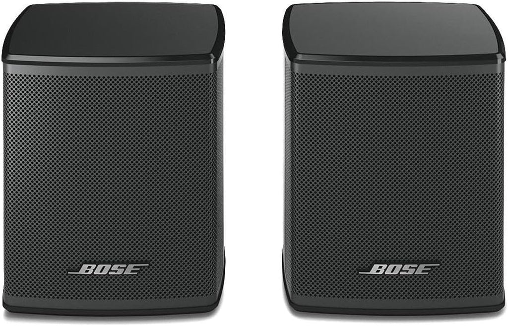 Bose Smart Soundbar, Black, Bundle with 2X Wireless Surround Speakers, 6' HDMI 2.0 Cable