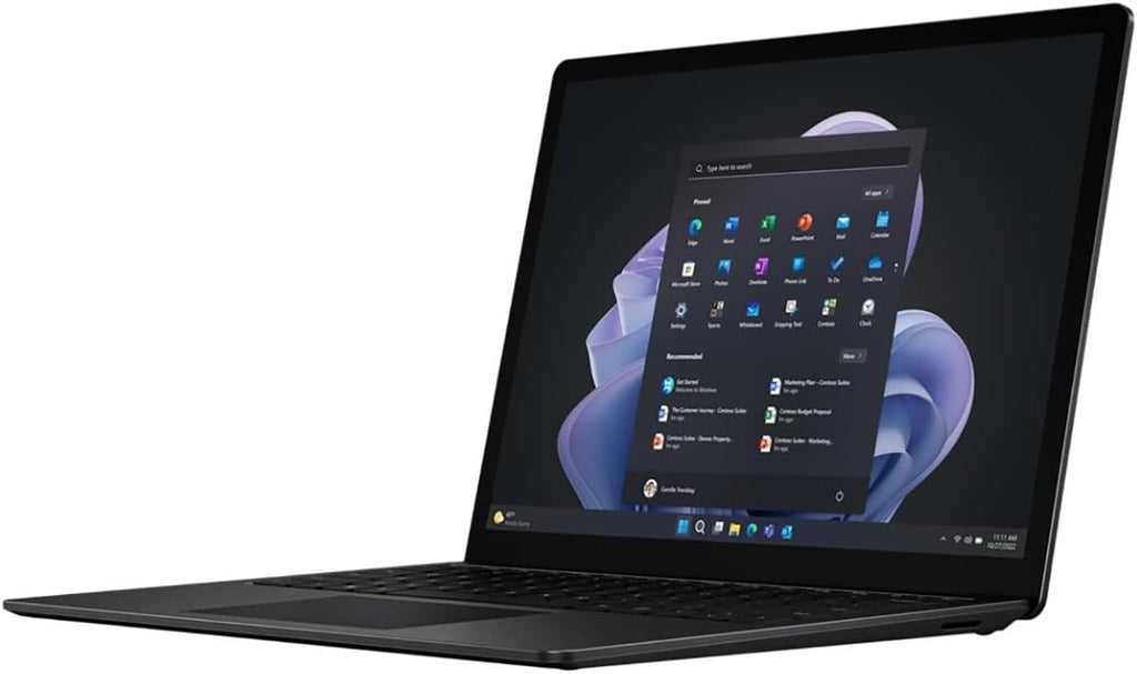 Microsoft Surface Laptop 5 13.5" Touchscreen Notebook - 2256 x 1504 - Intel Core i7 12th Gen i7-1265U - Intel Evo Platform - 16 GB Total RAM - 256 GB SSD - Matte Black (Renewed)