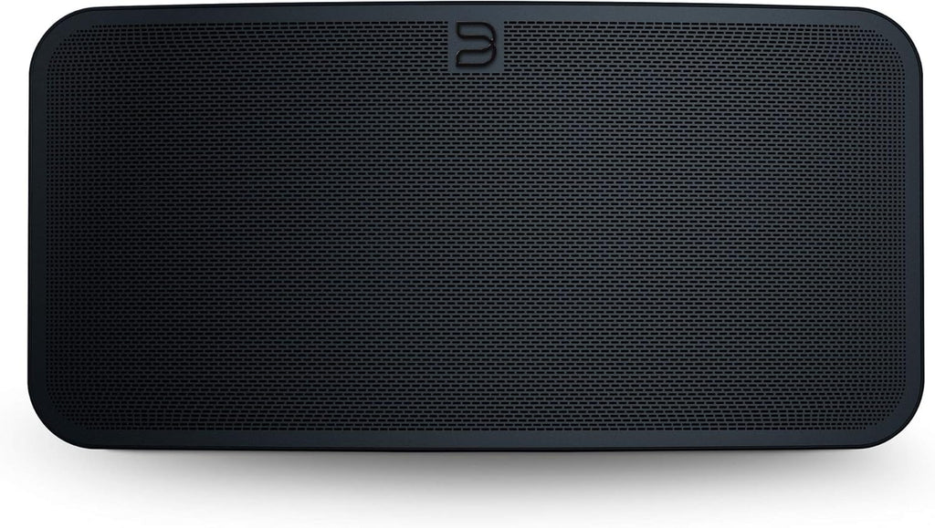 Bluesound Pulse MINI 2i Compact Wireless Multi-Room Smart Speaker with Bluetooth - Black - Compatible with Alexa and Siri