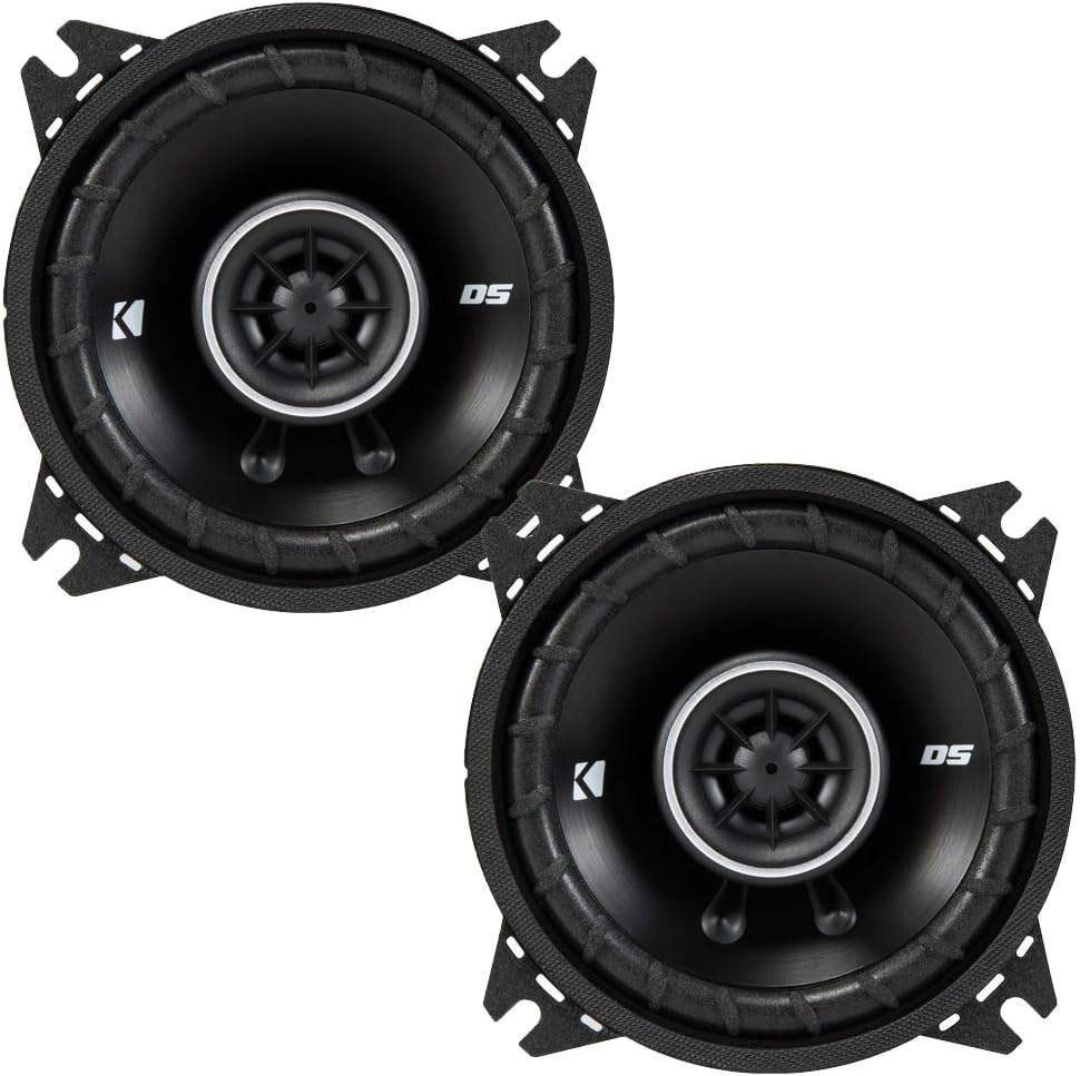 KICKER Mini Wake Tower Marine Enclosures Loaded 4" 43DSC Speakers