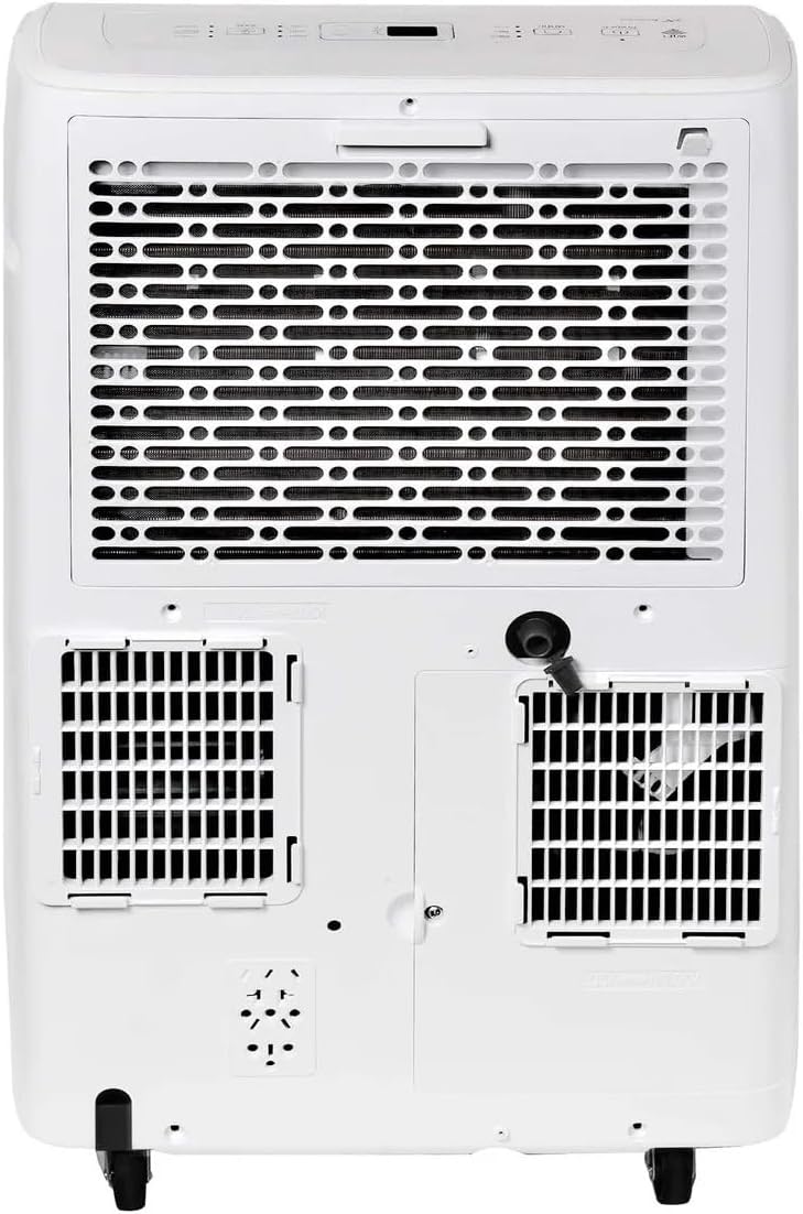 Hisense 8,000 BTU Portable Air Conditioner with Dual Hose & Inverter, 350 Sq Ft, Wi-Fi, ConnectLife App Google and Alexa, 3 operating modes, Noise 42 dB(A) - HAP0824TWD (Renewed), White