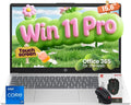 HP 15.6" Touchscreen Laptop for Business & Study, Intel Core i7-1355U, 20GB RAM, 512GB SSD, FHD Display, Iris Xe Graphics, Win 11 Pro, Copilot, Webcam, WiFi 6 & BT, Office 365 for the Web