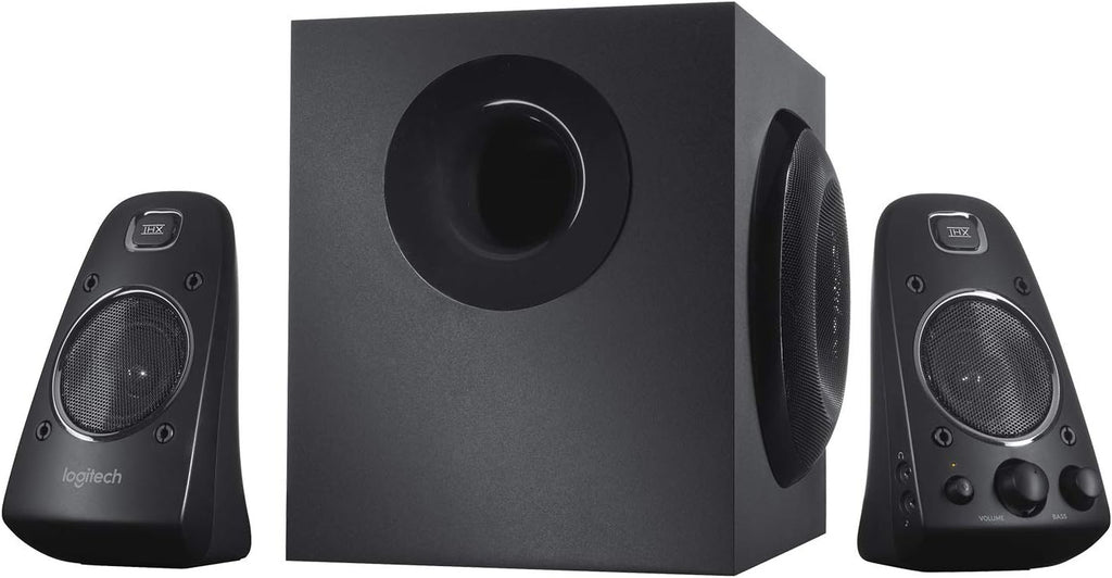 Logitech Z623 400 Watt Home Speaker System, 2.1 Speaker System - Black
