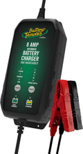 Battery Tender Power Tender 8 AMP / 2 AMP 12V Battery Charger and Maintainer – Fast Charging, Power Supply, IP65 Weather Resistant – Compatible with Lead Acid, AGM, Gel, & Lithium - 022-1005-DL-WH