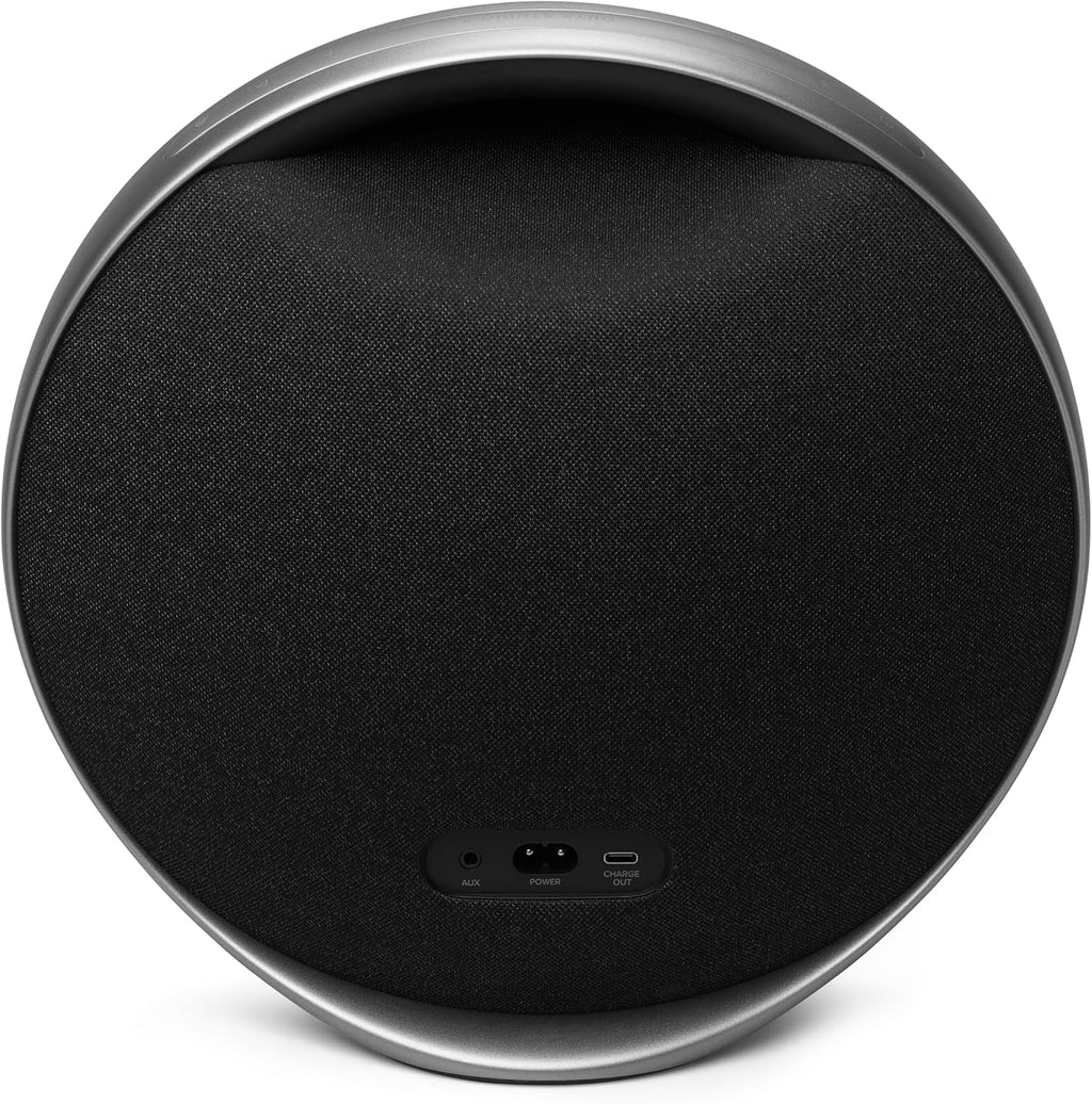 Harman Kardon Onyx Studio 9 - Portable Stereo Bluetooth Home Speaker with Built-in Battery and USB Charging, self-Tuning, and Multi-Speaker Connection by Auracast - Black