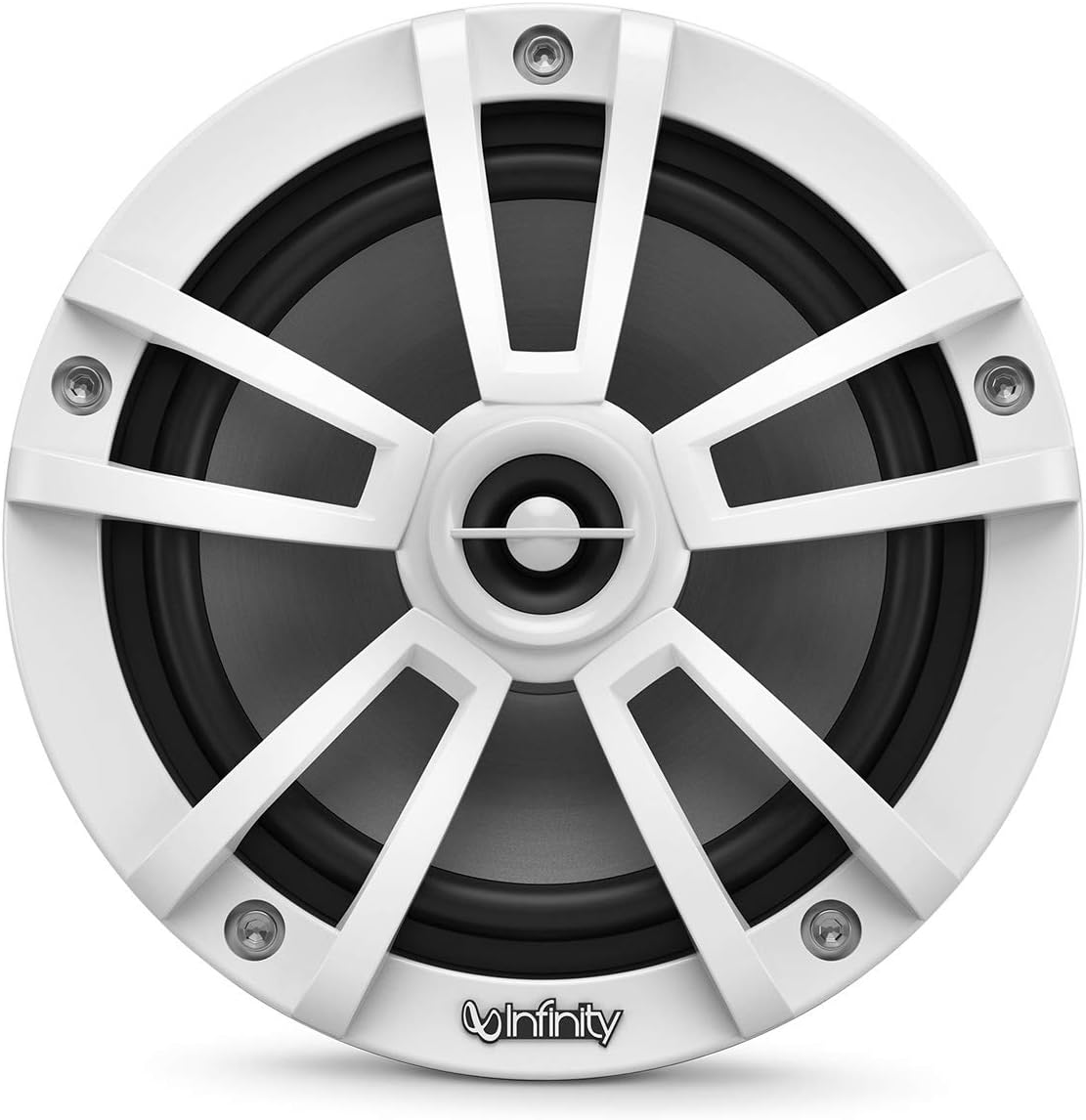 Infinity 622MLW Marine 6.5 Inch RGB LED Coaxial Speakers - White