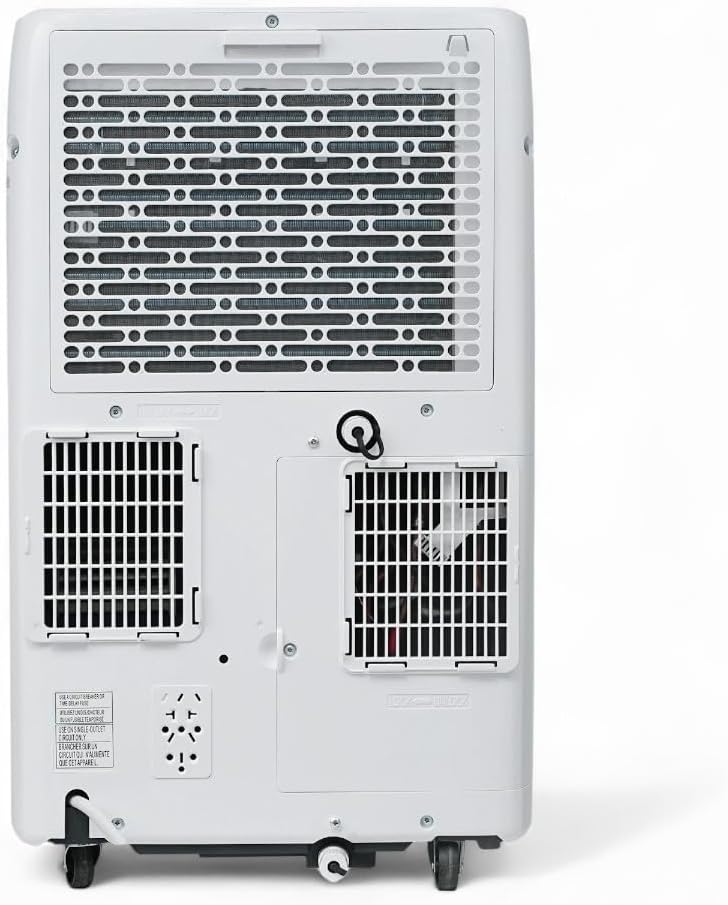 Hisense 8,000 BTU DOE/SACC (10,000 ASHRAE) Portable Air Conditioner Dual Hose & Inverter, 350 Sq Ft, Wi-Fi, ConnectLife App Google & Alexa, 3 operating modes, Noise 42 dB HAP0825TWD