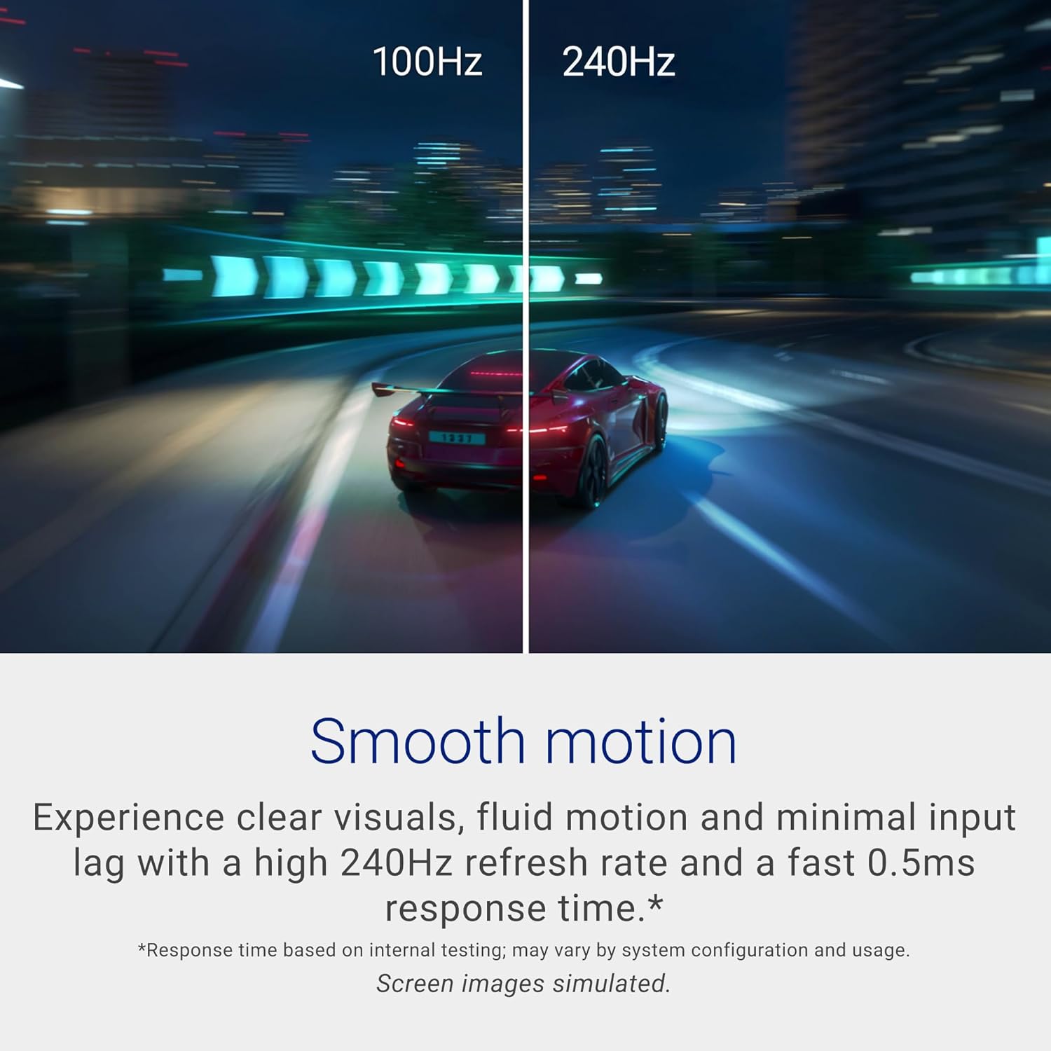 Dell 24 240Hz Gaming Monitor - SE2426HG - 23.8-inch FHD (1920x1080) 240Hz Display, in-Plane Switching (IPS) Technology, AMD FreeSync™ Premium, TÜV 3-Star, 2X HDMI, DisplayPort 1.4, Tilt