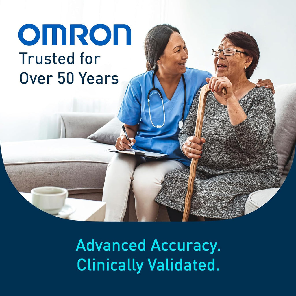OMRON Complete 2-in-1 Blood Pressure Monitor + EKG for Home Use & Upper Arm Blood Pressure Cuff - #1 Doctor & Pharmacist Recommended Brand - Clinically Validated - Connect App