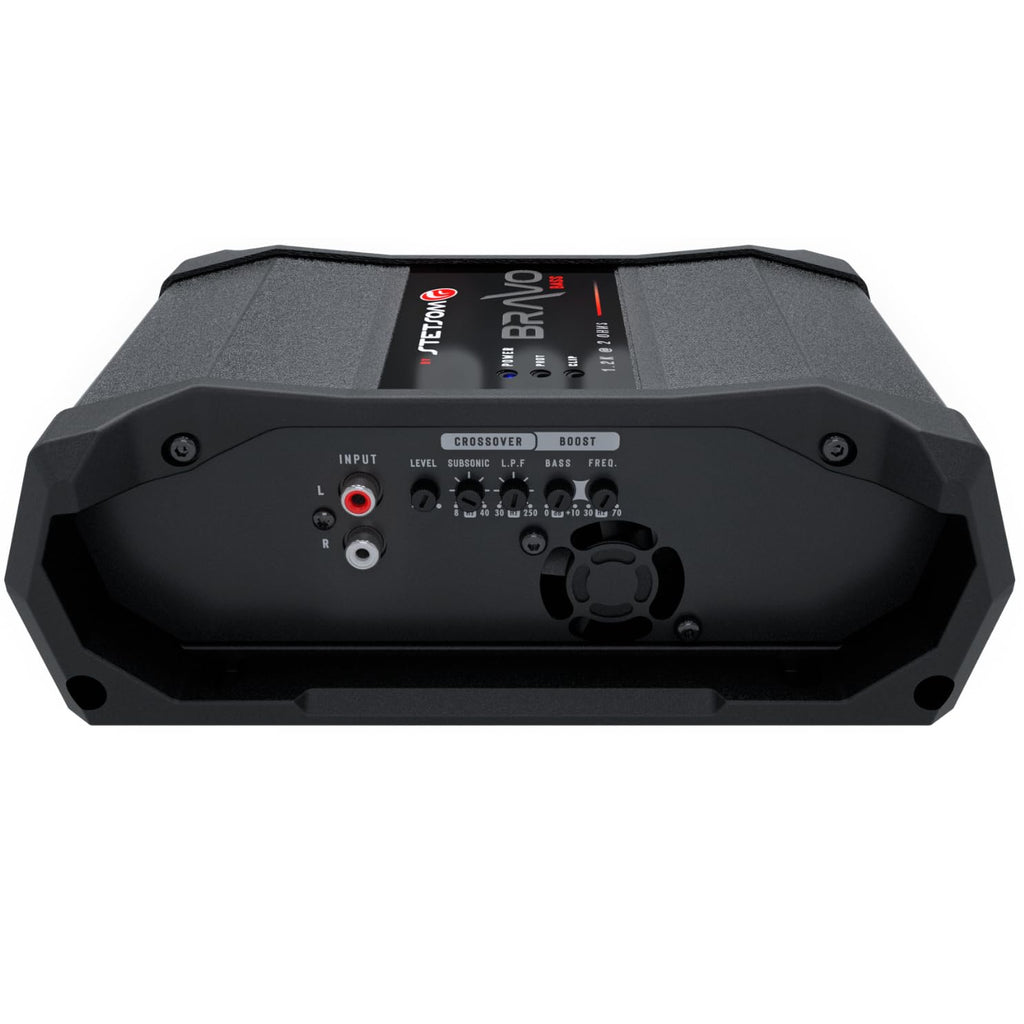 Stetsom Bravo BASS 1200 2 Ohm - Mono Car Amplifier, 1200.1 1.2K Watts RMS, 2Ω Stable Car Audio, Monoblock, HD Sound Quality, Crossover & Bass Boost, Car Stereo Speaker Subwoofer MD, Smart Coolers…