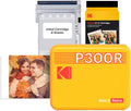 KODAK Mini 3 Retro 3x3'' Portable Photo Printer, 38 Sheets, Bluetooth Smartphone Printer for iPhone & Android, Instant Color Prints, 4PASS Dye Sublimation, Yellow