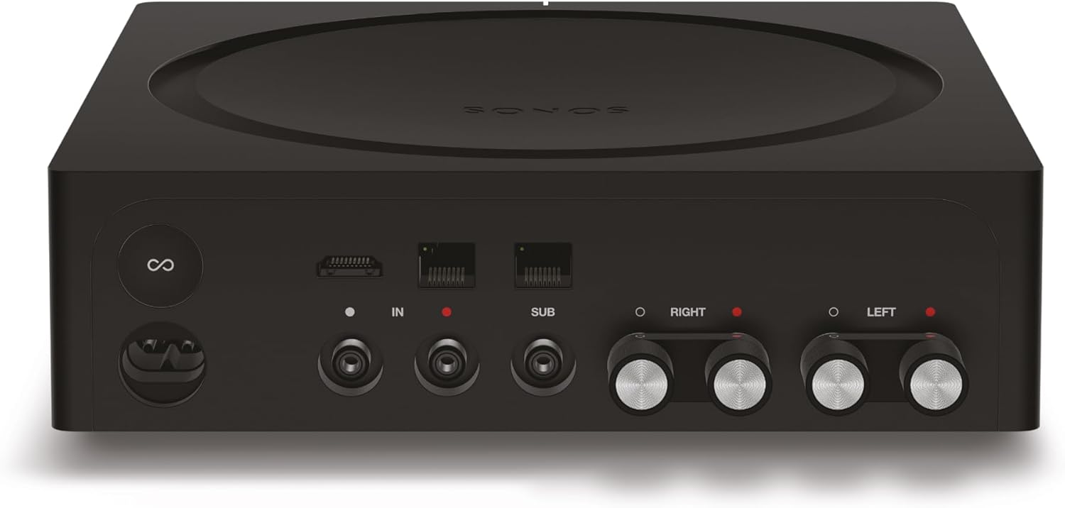 Sonos Amp - The Versatile Amplifier for Powering All Your Entertainment - Black