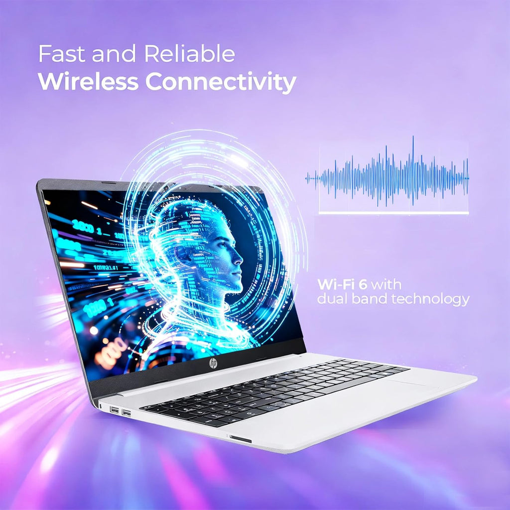 HP Latest 15.6" FHD Business Laptop, Intel Dual Core Processor Series, 8GB RAM | 256GB PCIe SSD, Wi-Fi 6, Copilot AI, SD Card Reader, Win11 Pro with Office 365 for The Web, for Work&Study