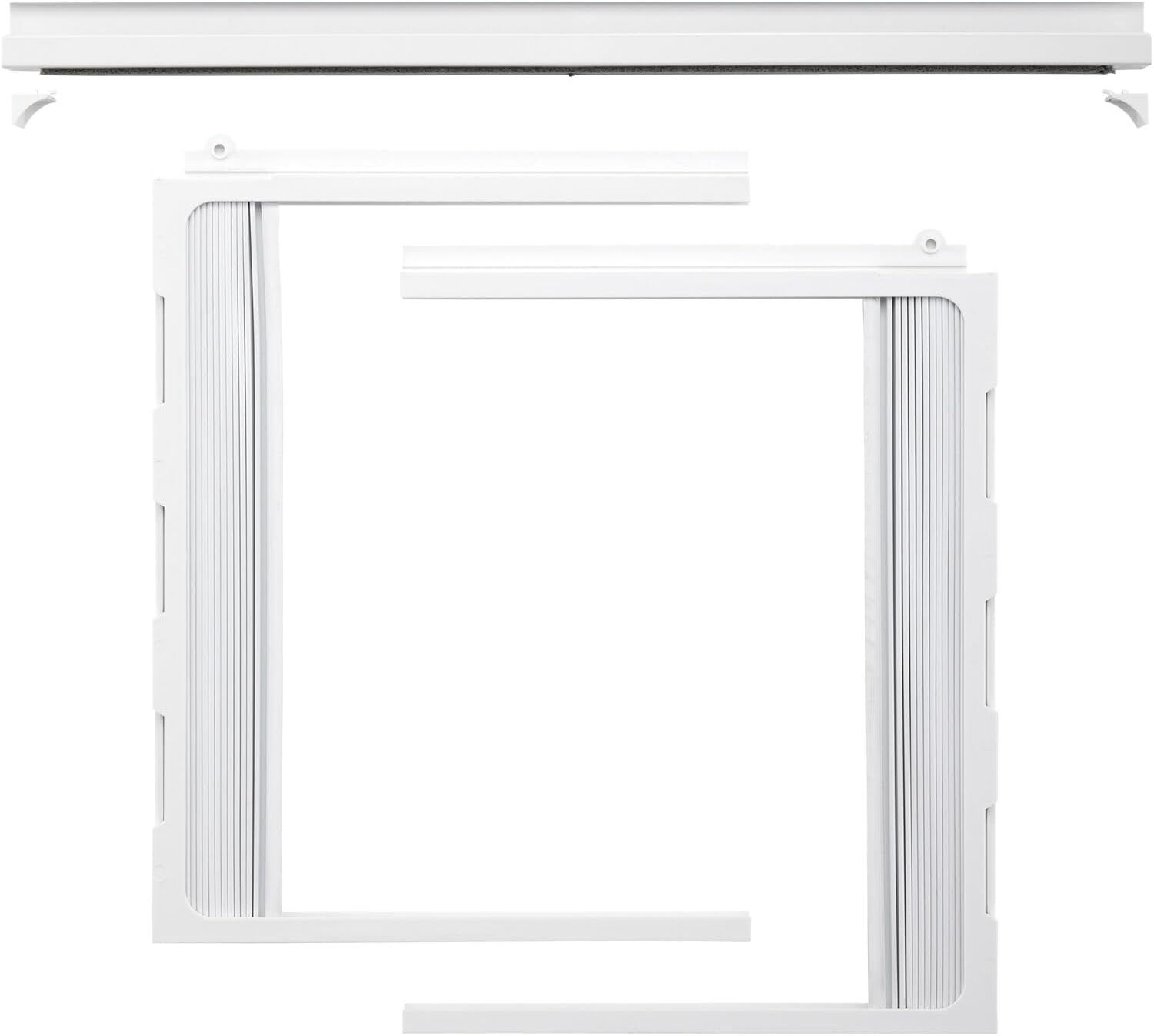 LG 8,000 BTU Smart Window Air Conditioner with Dehumidifier, 115V, Window AC for Medium Rooms up to 350 Sq. Ft., Window Unit AC with Remote Control, 3 Speeds, Auto-Restart, 24-Hour Timer, White