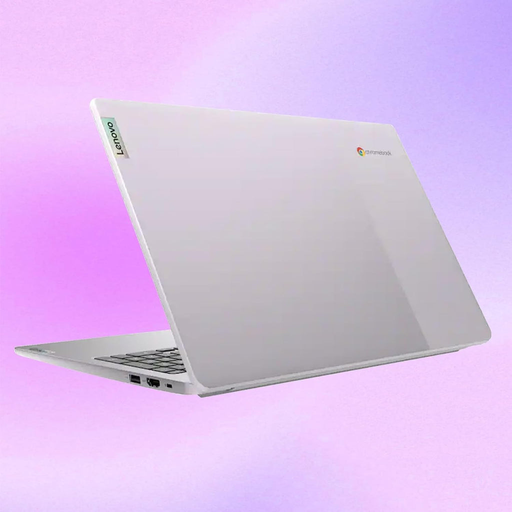 Lenovo 15.6" FHD Chromebook-Intel Quad-Core N4120(> N4020) 4GB RAM,192GB Storage,(64GB eMMC+128GB SDCard),with Privacy Camera,Wi-Fi6,HDMI1.4,Chrome OS,Artic Grey
