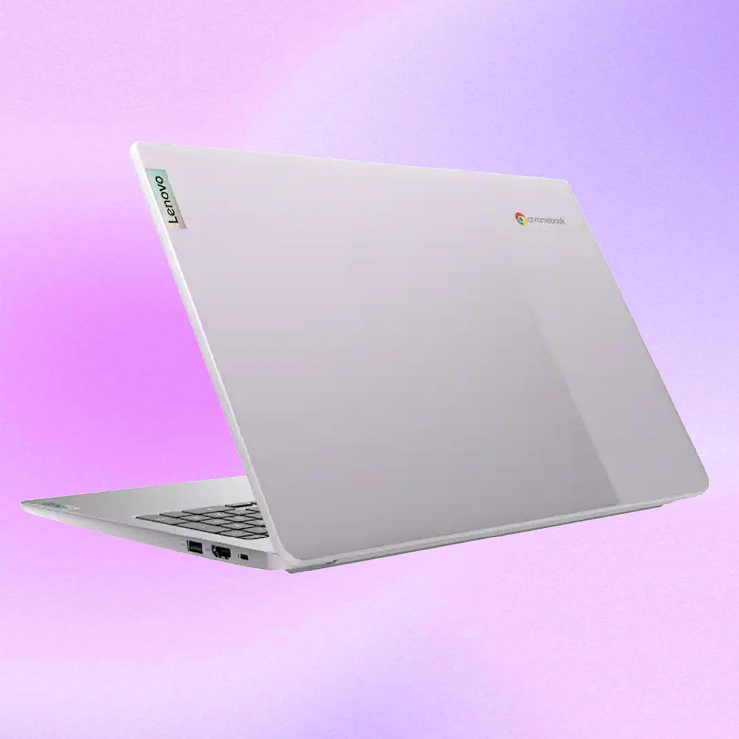 Lenovo 15.6" FHD Chromebook-Intel Quad-Core N4120(> N4020) 4GB RAM,192GB Storage,(64GB eMMC+128GB SDCard),with Privacy Camera,Wi-Fi6,HDMI1.4,Chrome OS,Artic Grey