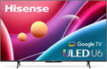 Hisense ULED 4K Premium 55U6H Quantum Dot QLED Series 55-Inch Smart Google TV, Dolby Vision Atmos, Voice Remote, Compatible with Alexa (2022 Model), Black