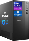 Dell Tower Desktop Computer, Intel Core Ultra 5, 16GB DDR5 RAM, 1TB PCIe SSD, Windows 11 Pro Business Workstation, Intel AI Boost NPU, HDMI, DisplayPort,Keyboard Mouse, Wi-Fi 6+Bluetooth