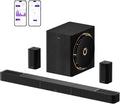 ULTIMEA Skywave X60 7.1.4ch Professional Wireless Surround Sound System for TV w/Dolby Atmos, 840W Sound Bar with 8" Wireless Subwoofer, 28Hz Low Frequency, GaN Amplifier, 4K HDR Pass-Through