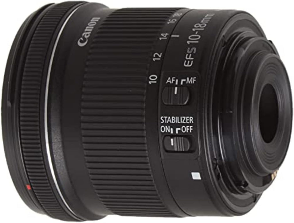 Canon EF-S 10-18mm f/4.5-5.6 is STM Lens, Lens Only