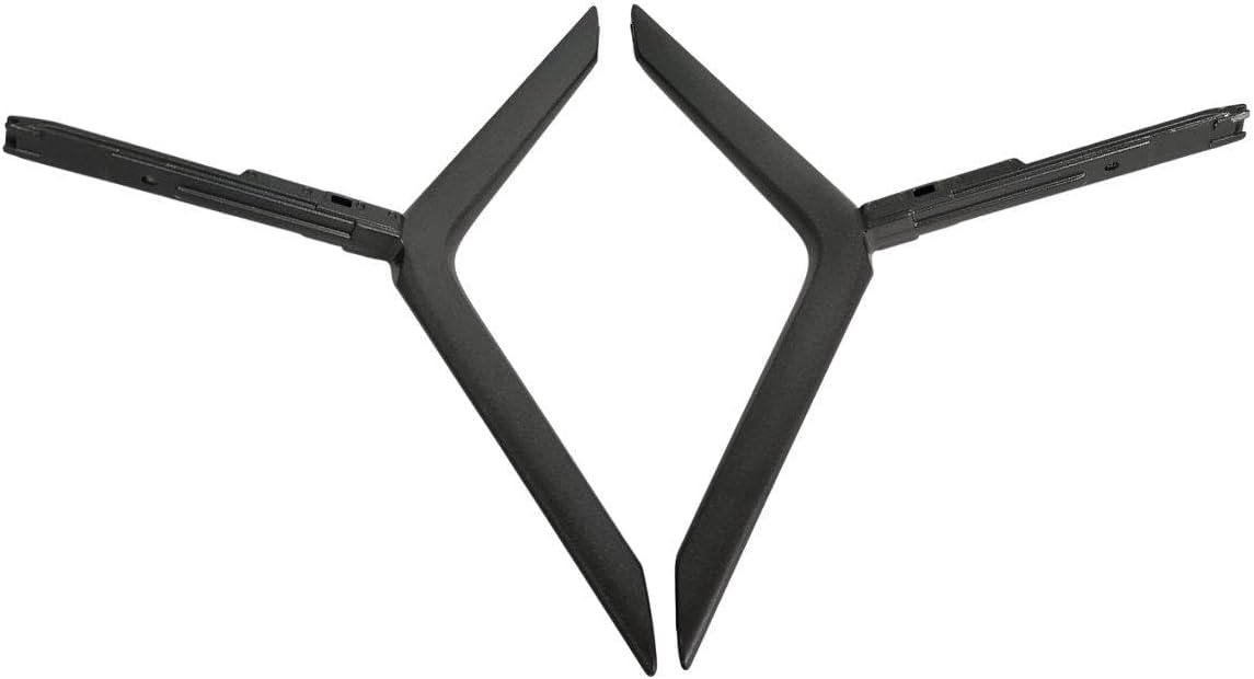 Original TV Base Stand Legs for Samsung - 82" Model UN82TU700DFXZA (No Screws Required. The Stand Snaps in Place.)