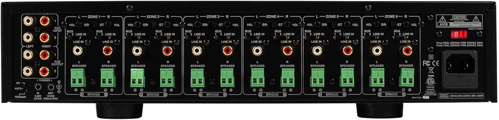 Dayton Audio MA1240a Multi-Zone 12 Channel Amplifier